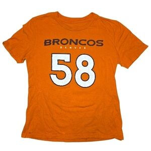 NFL Vintage Kids Medium Von Miller Denver Colorado Broncos Football T Shirt